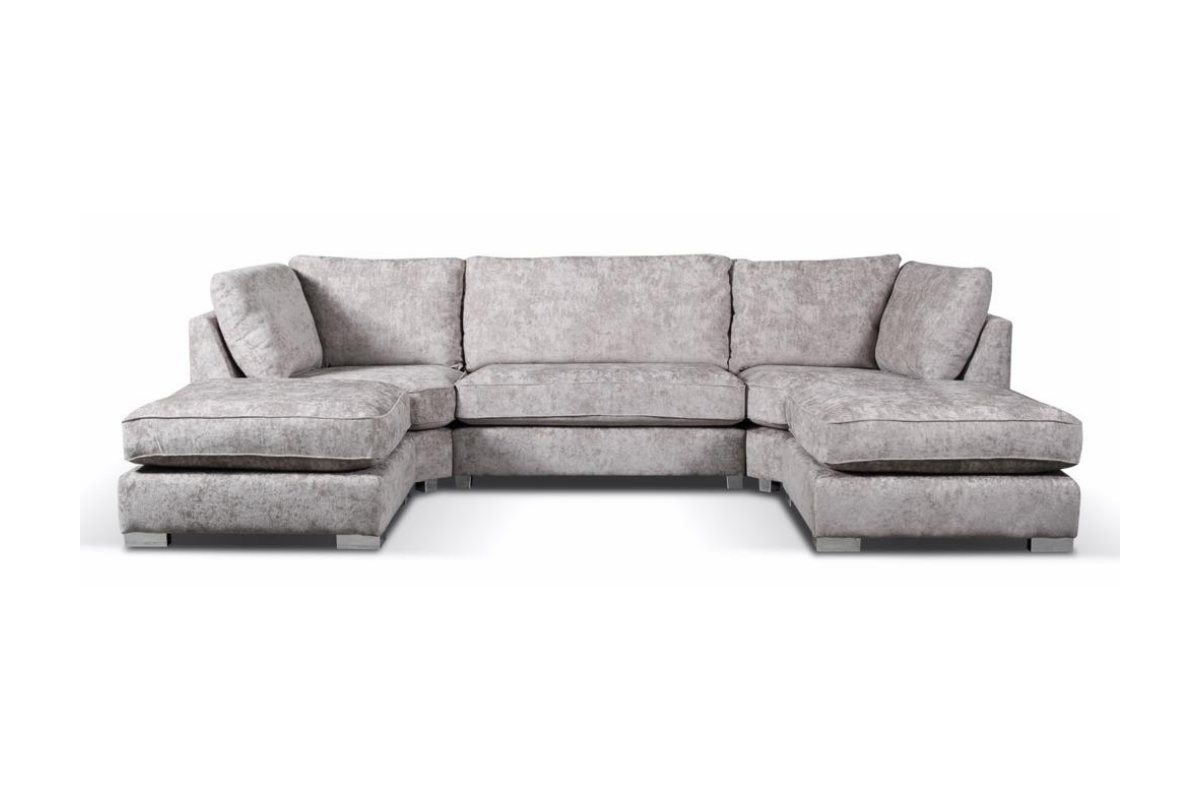Bishop U Shaped Sofa Luxe Chenille