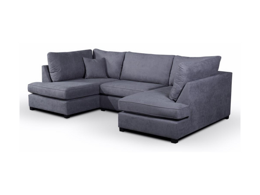 Carnaby Small U Shaped Sofa with Footstool