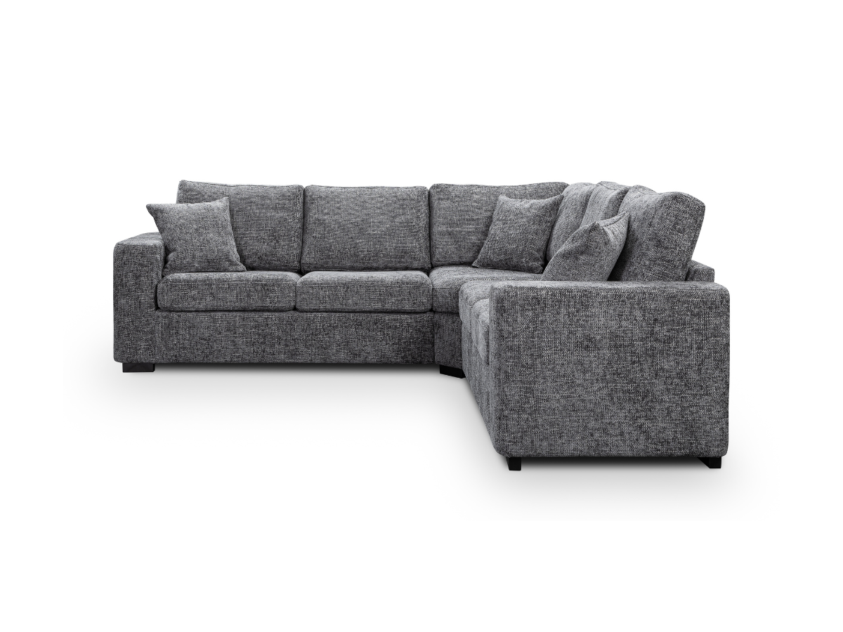 Chestnut Sofa Bed Slate Enzo Fabric