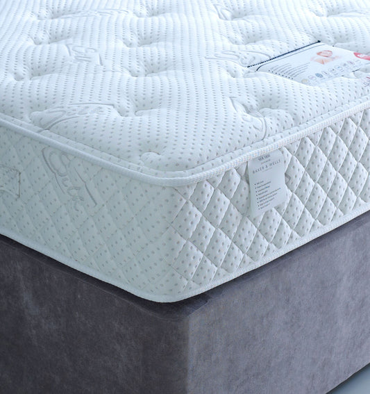 Silk Latex Mattress 1800 Pocket Spring Firm