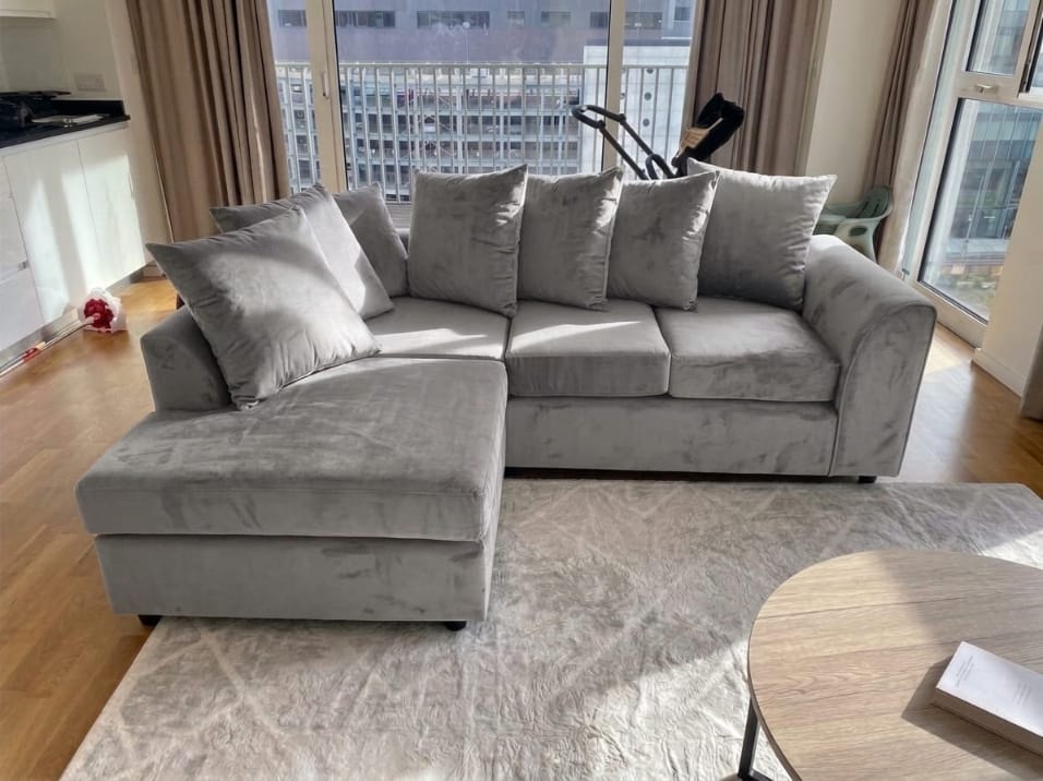 Dylan Plush Velvet L Shape, Corner & 3+2 – Timeless Luxury & Premium Comfort Sofa