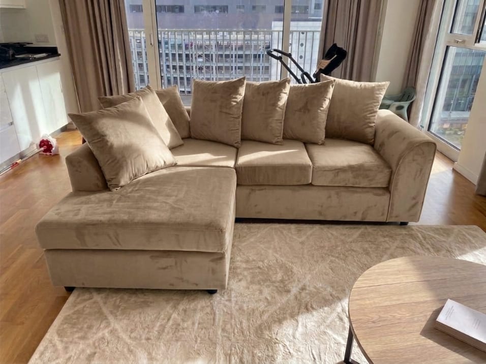 Dylan Plush Velvet L Shape, Corner & 3+2 – Timeless Luxury & Premium Comfort Sofa