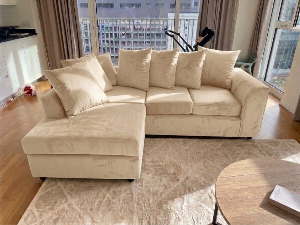 Dylan Plush Velvet L Shape, Corner & 3+2 – Timeless Luxury & Premium Comfort Sofa