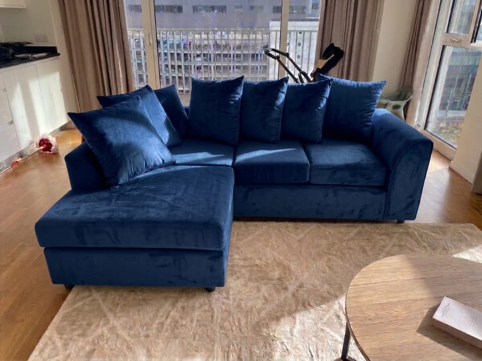 Dylan Plush Velvet L Shape, Corner & 3+2 – Timeless Luxury & Premium Comfort Sofa