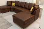 Leather U-Shape – Luxury, Comfort & Contemporary Style Sofa