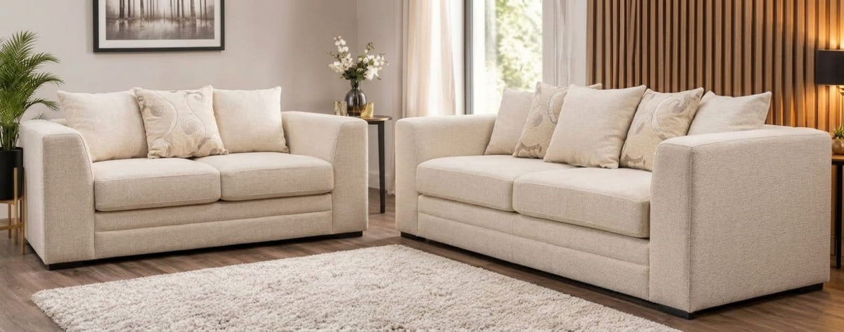 Dylan Chenille L Shape, Corner & 3+2 – Modern Luxury & Everyday Comfort Sofa