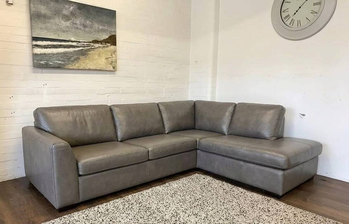 Dylan Leather L Shape, Corner & 3+2– Timeless Luxury & Premium Comfort Sofa