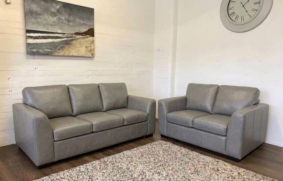 Dylan Leather L Shape, Corner & 3+2– Timeless Luxury & Premium Comfort Sofa