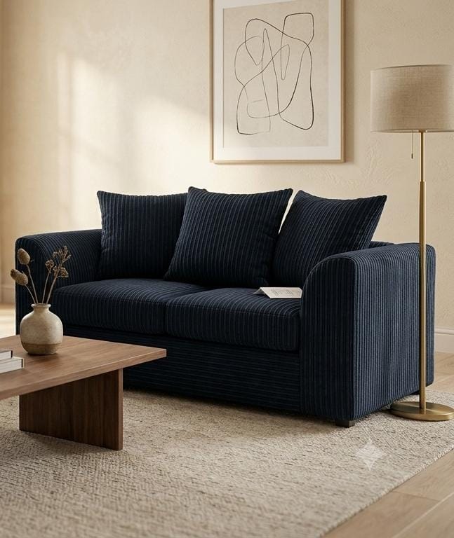 Dylan Jumbo Cord L Shape, Corner & 3+2 – Ultimate Comfort & Contemporary Style Sofa
