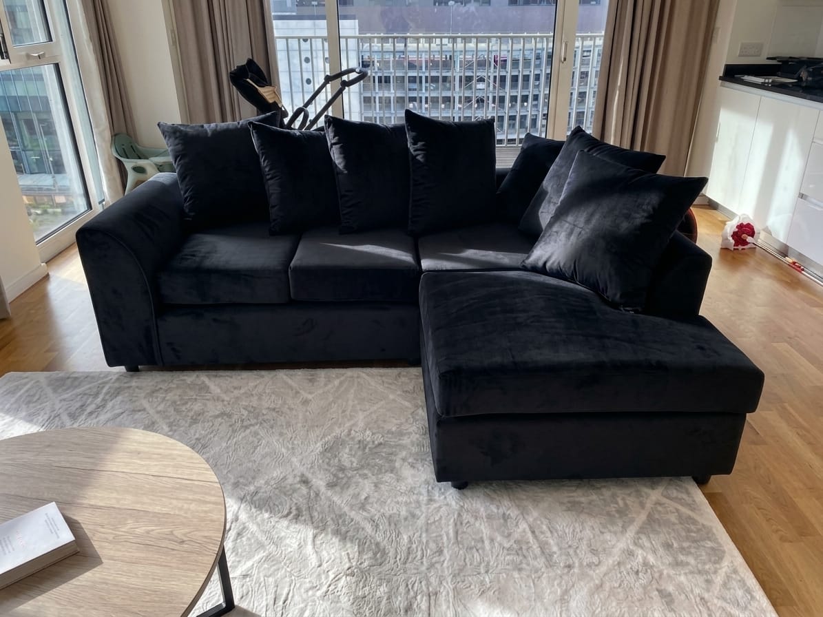 Dylan Plush Velvet L Shape, Corner & 3+2 – Timeless Luxury & Premium Comfort Sofa