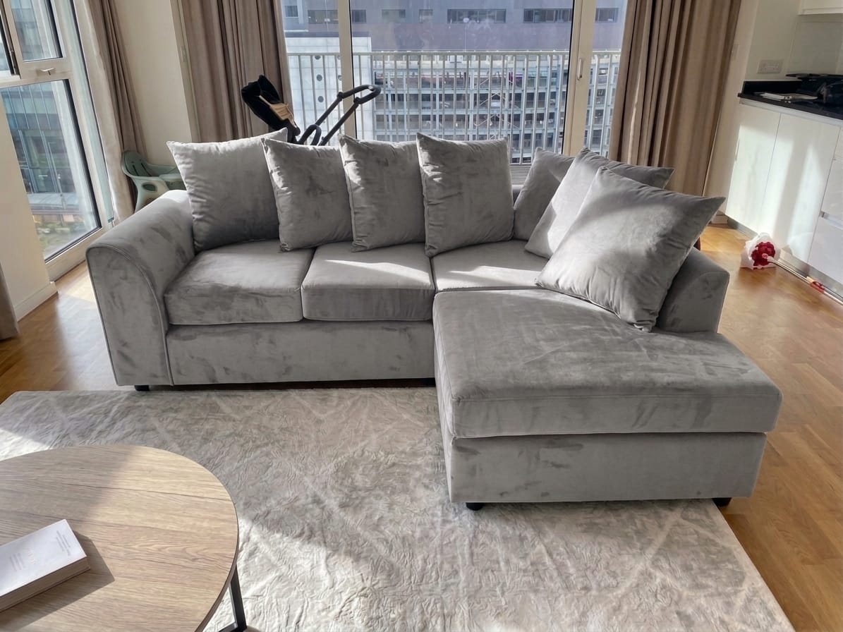 Dylan Plush Velvet L Shape, Corner & 3+2 – Timeless Luxury & Premium Comfort Sofa