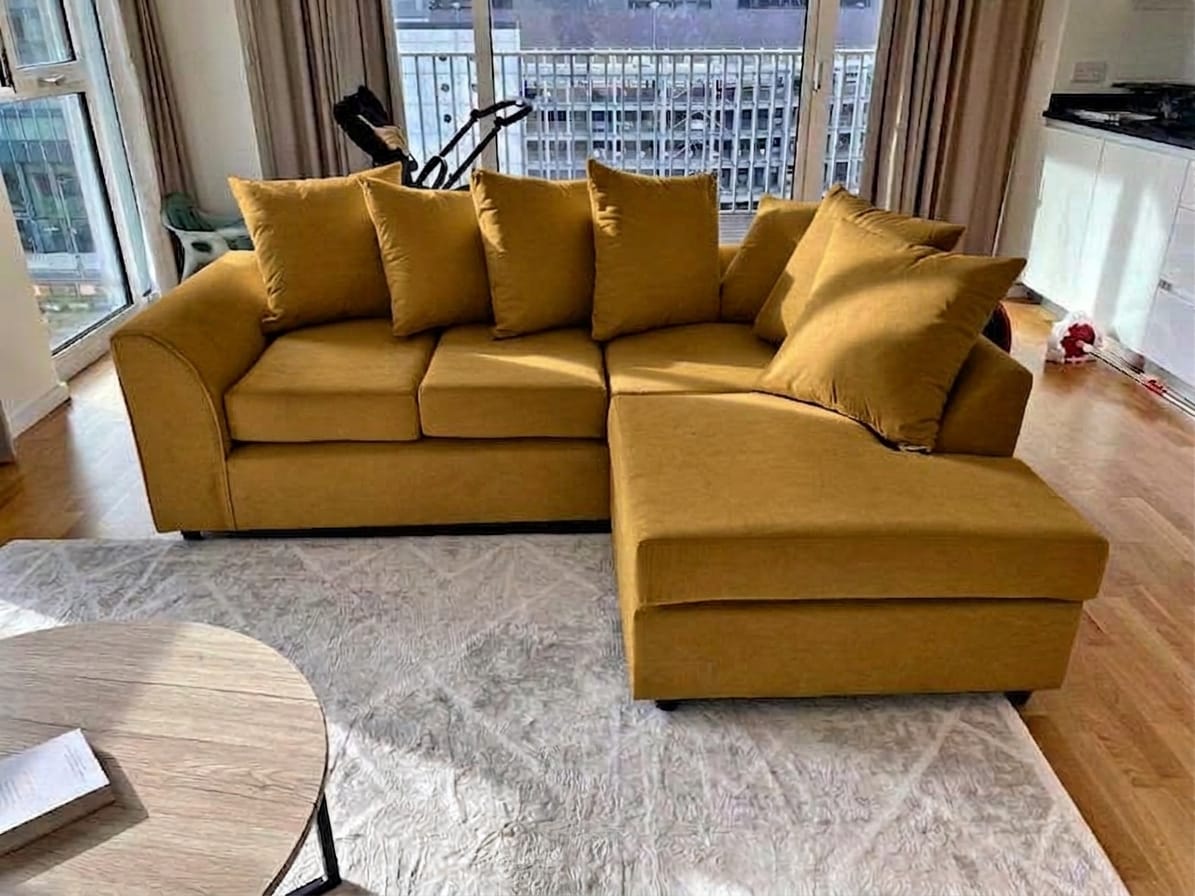 Dylan Plush Velvet L Shape, Corner & 3+2 – Timeless Luxury & Premium Comfort Sofa
