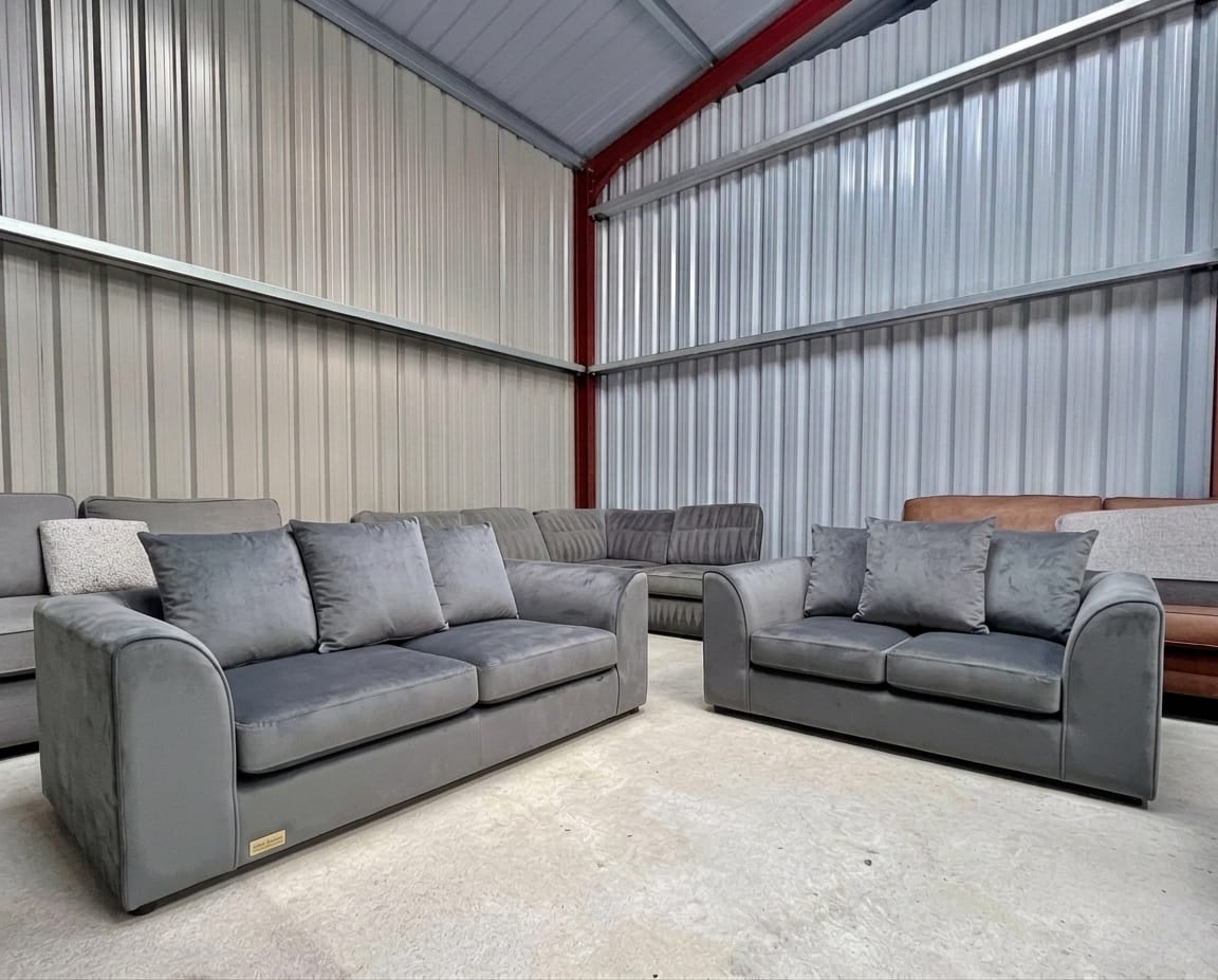 Dylan Plush Velvet L Shape, Corner & 3+2 – Timeless Luxury & Premium Comfort Sofa