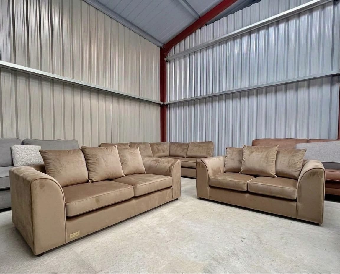 Dylan Plush Velvet L Shape, Corner & 3+2 – Timeless Luxury & Premium Comfort Sofa