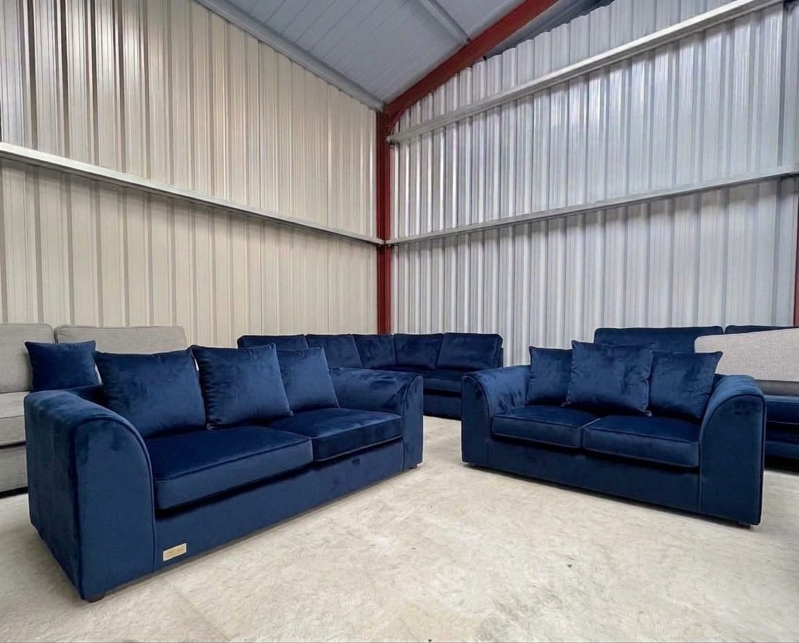 Dylan Plush Velvet L Shape, Corner & 3+2 – Timeless Luxury & Premium Comfort Sofa