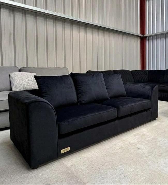Dylan Plush Velvet L Shape, Corner & 3+2 – Timeless Luxury & Premium Comfort Sofa