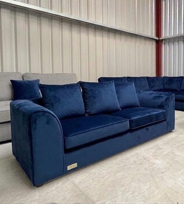 Dylan Plush Velvet L Shape, Corner & 3+2 – Timeless Luxury & Premium Comfort Sofa
