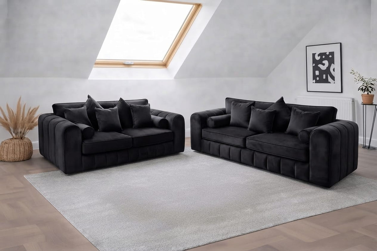 Lilly Sofa Corner & 3+2– Timeless Elegance & Luxurious Comfort Sofa