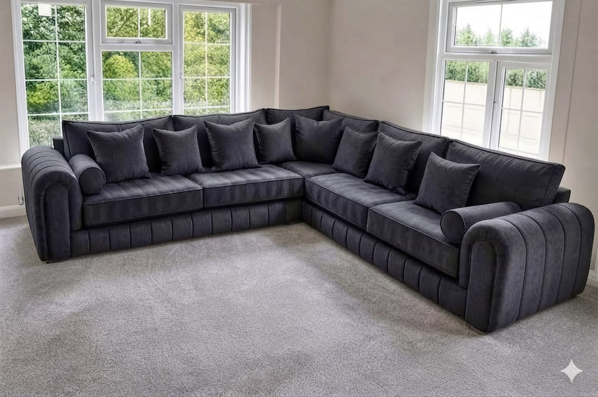 Lilly Sofa Corner & 3+2– Timeless Elegance & Luxurious Comfort Sofa