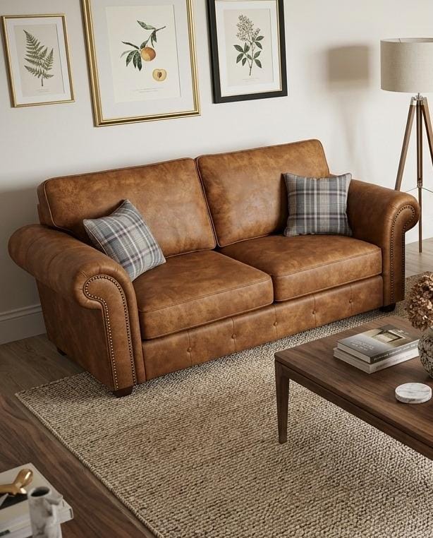 Oakland Leather Corner & 3+2 – Timeless Luxury & Premium Comfort Sofa