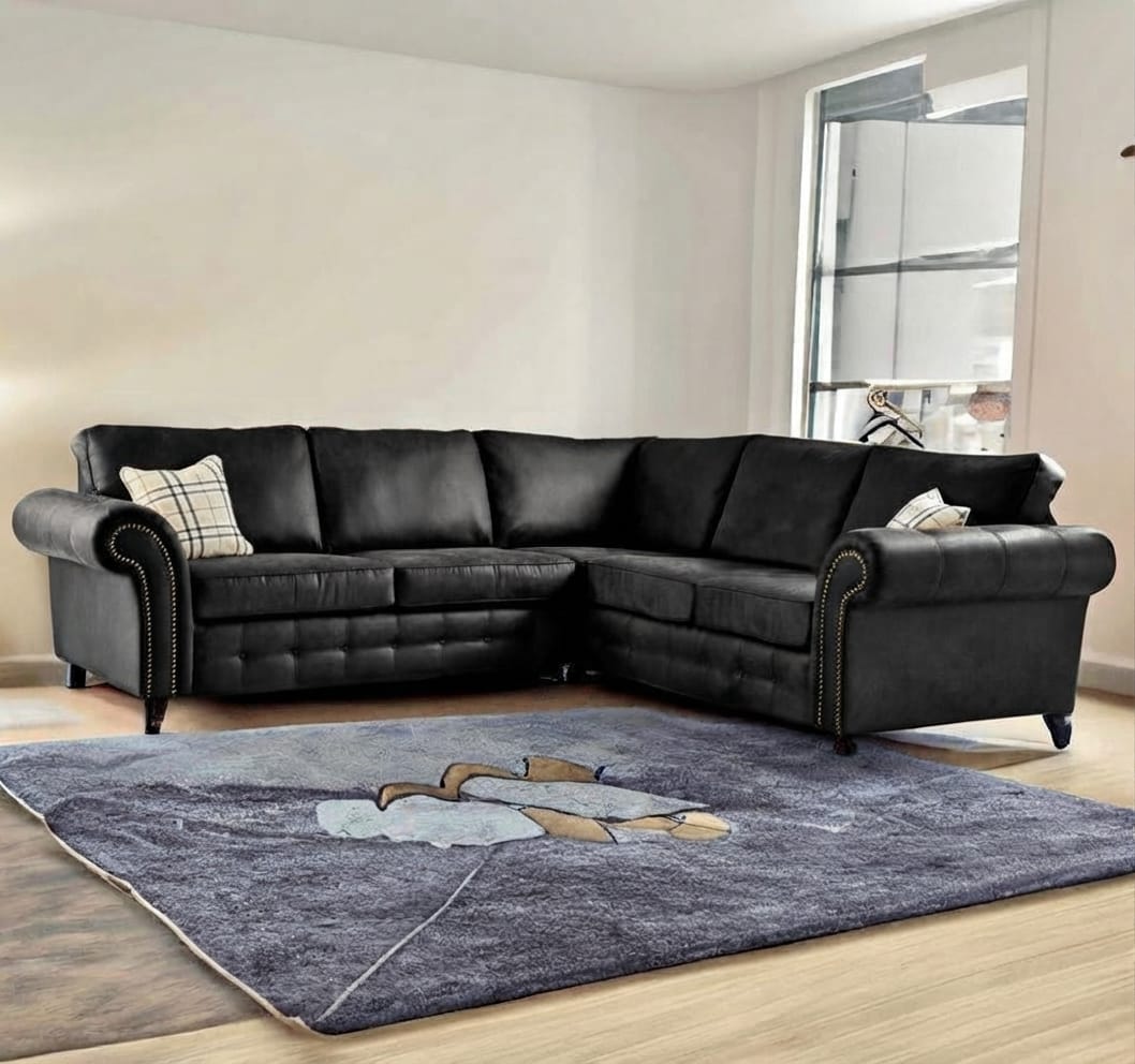 Oakland Leather Corner & 3+2 – Timeless Luxury & Premium Comfort Sofa