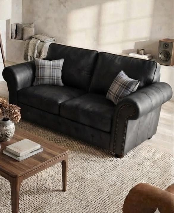 Oakland Leather Corner & 3+2 – Timeless Luxury & Premium Comfort Sofa