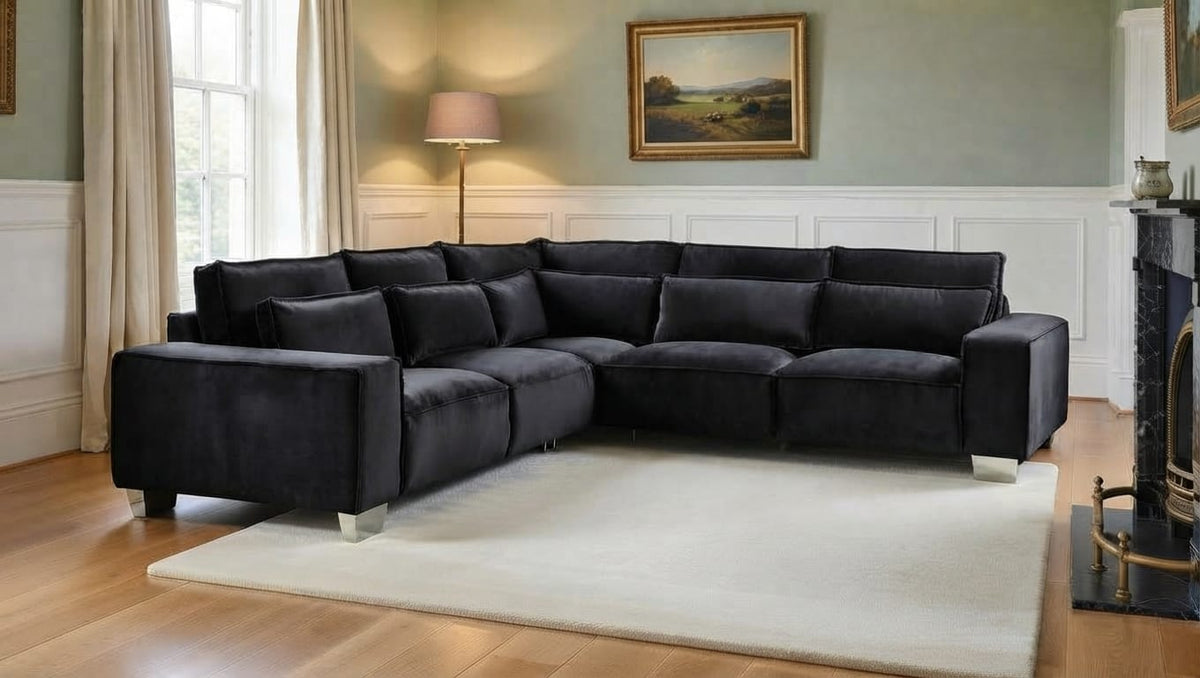 Sloane Sofa Corner & 3+2 – Contemporary Luxury & Premium Comfort Sofa