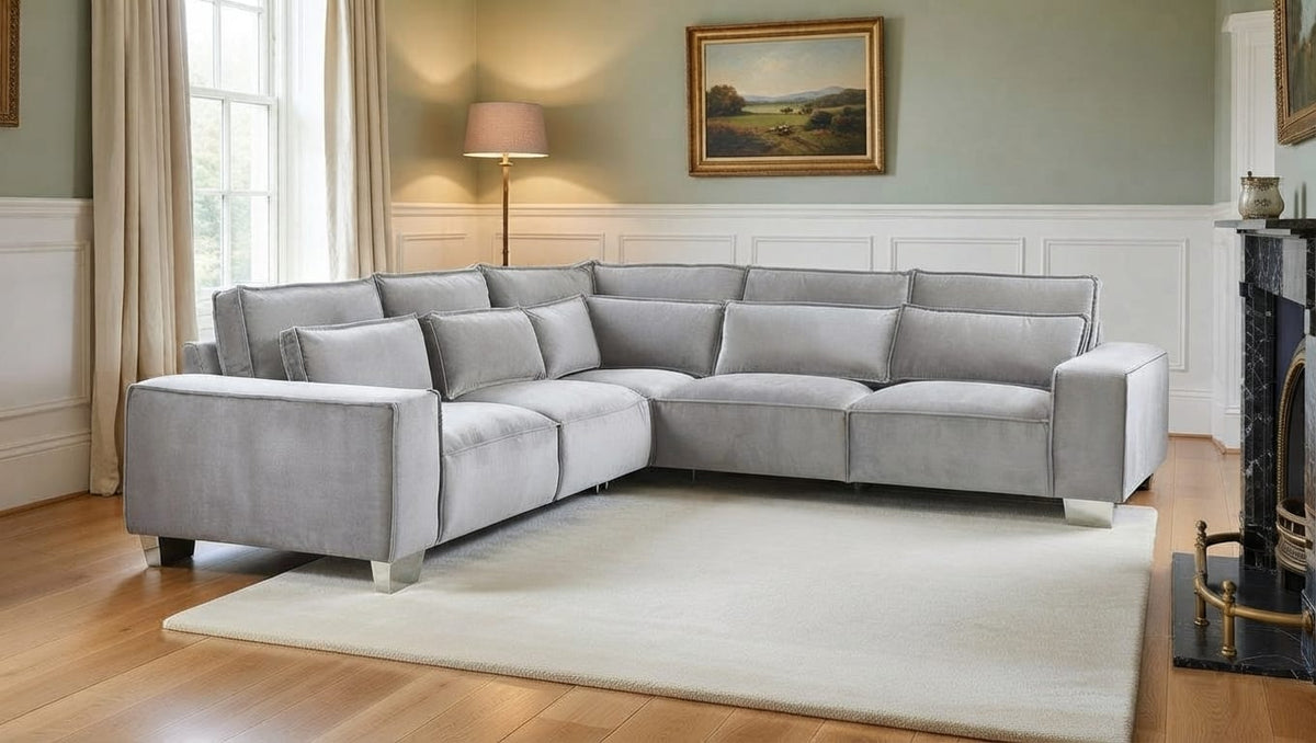 Sloane Sofa Corner & 3+2 – Contemporary Luxury & Premium Comfort Sofa