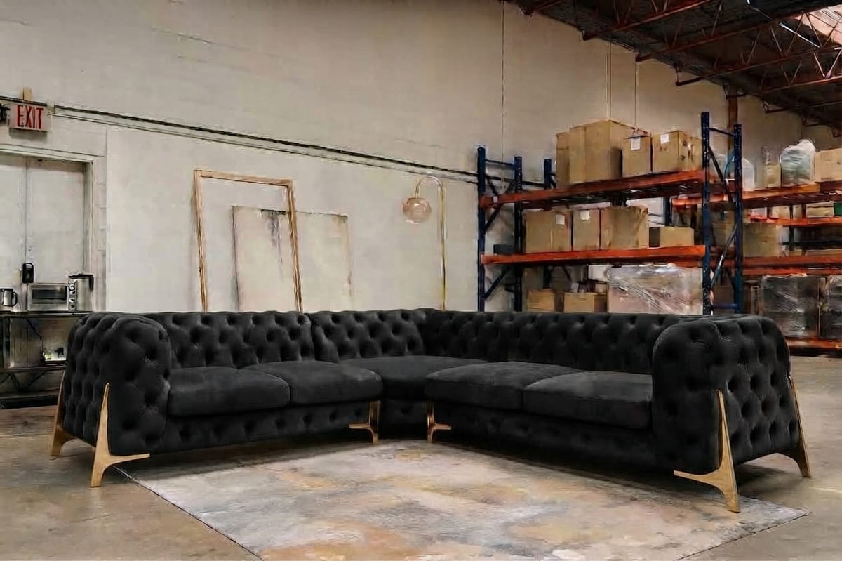 Italian Chesterfield Sofa 3+2 & Corner – Luxury & Classic Elegance Sofa