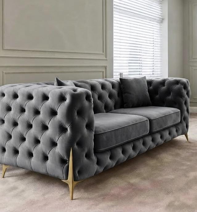 Italian Chesterfield Sofa 3+2 & Corner – Luxury & Classic Elegance Sofa