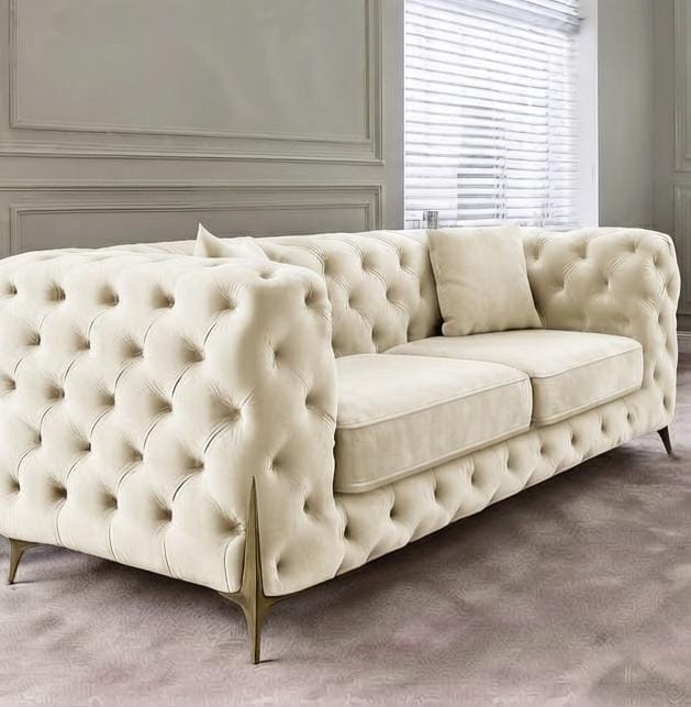 Italian Chesterfield Sofa 3+2 & Corner – Luxury & Classic Elegance Sofa