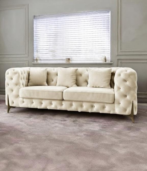 Italian Chesterfield Sofa 3+2 & Corner – Luxury & Classic Elegance Sofa