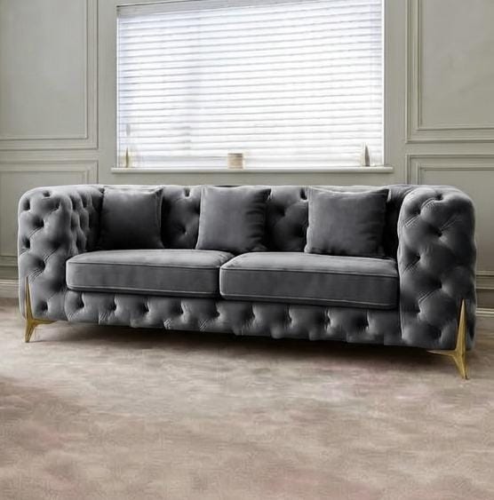 Italian Chesterfield Sofa 3+2 & Corner – Luxury & Classic Elegance Sofa