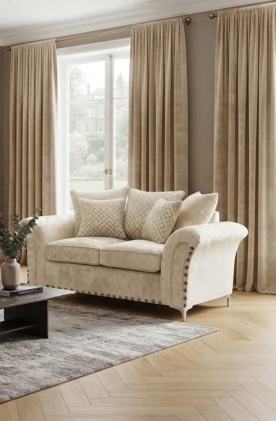 Harrison Corner & 3+2 – Luxury & Contemporary Elegance Sofa