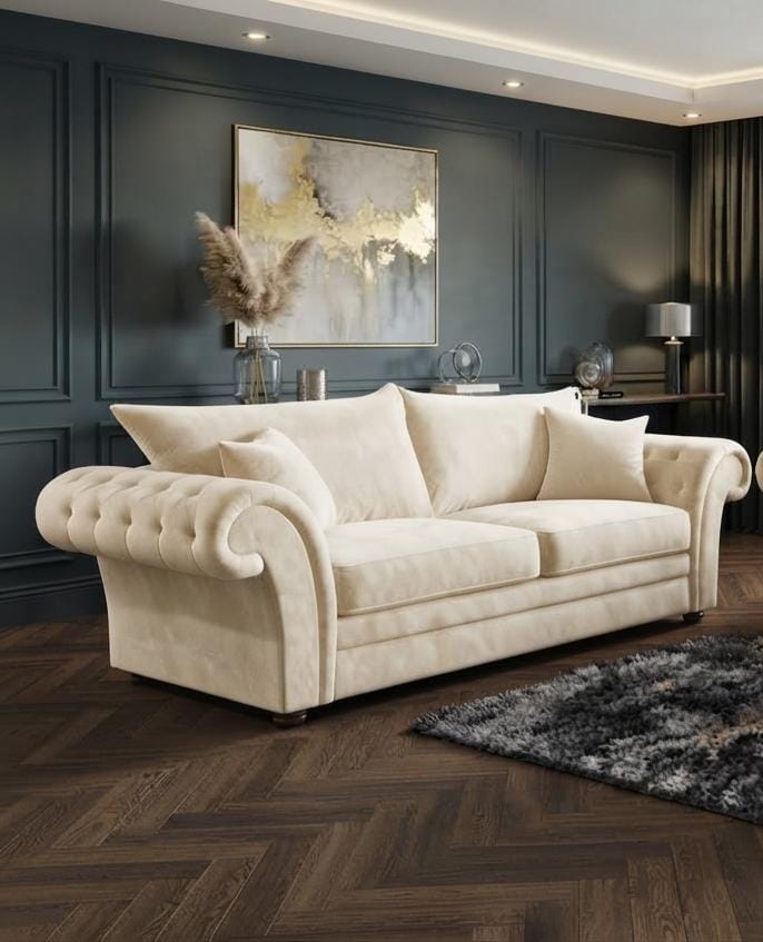 Nicole Corner or 3+2 – Modern Luxury & Elegant Comfort Sofa