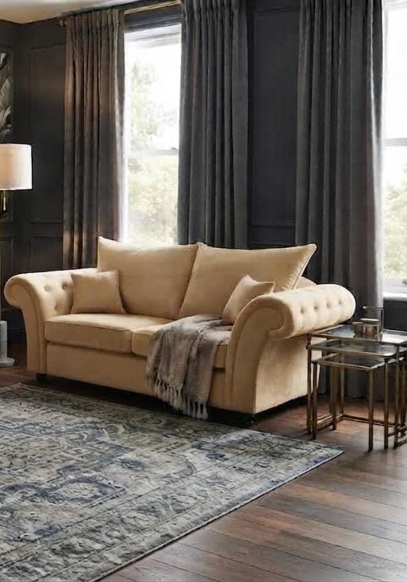 Nicole Corner or 3+2 – Modern Luxury & Elegant Comfort Sofa