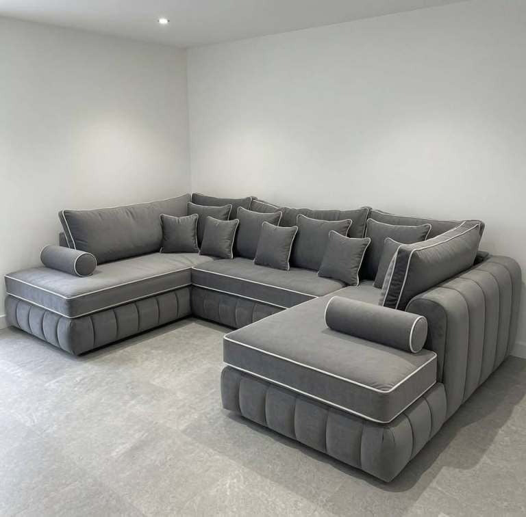 Lilly U Shape Sit & Style – Luxury Elegance With Exceptional Comfort Sofa
