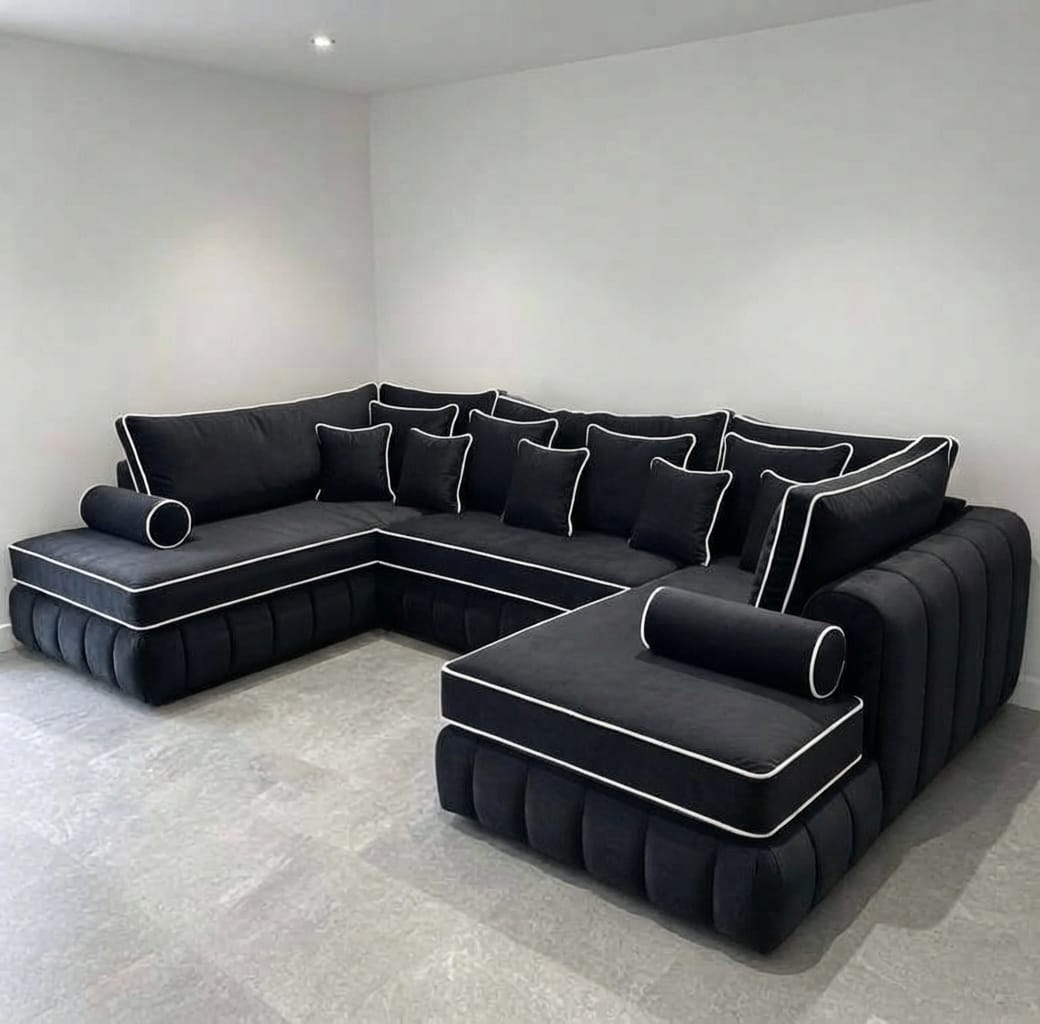 Lilly U Shape Sit & Style – Luxury Elegance With Exceptional Comfort Sofa