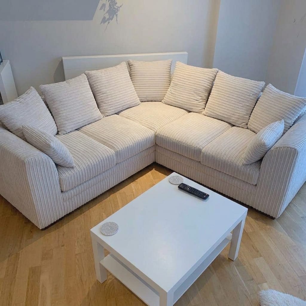 Dylan Jumbo Cord L Shape, Corner & 3+2 – Ultimate Comfort & Contemporary Style Sofa