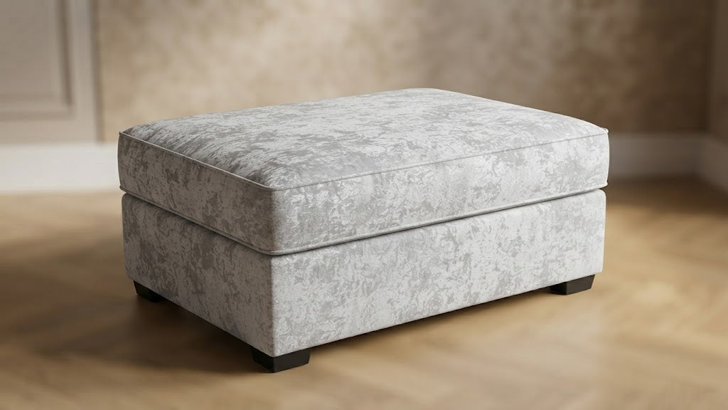 Dylan Crushed Velvet L Shape, Corner & 3+2– Luxury & Sophisticated Comfort Sofa
