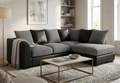 Byron L-Shaped, 3+2 & Corner Sofa – Modern Design Comfort Sofa
